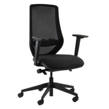 Load image into Gallery viewer, Kacey mesh back operator chair with black frame