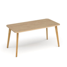 Load image into Gallery viewer, Saxon rectangular worktable with 4 oak legs 1800mm x 800mm