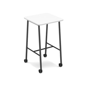 Show mobile square poseur table 700 x 700mm