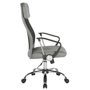 Chord high back operators chair with mesh back and headrest
