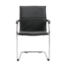 Load image into Gallery viewer, Essen stackable meeting room cantilever chair - Black