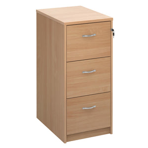 Universal filing cabinet with silver handles