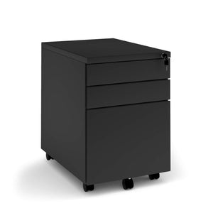Steel 3 drawer mobile pedestal
