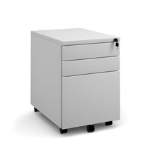 Load image into Gallery viewer, Steel 3 drawer mobile pedestal