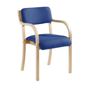 Prague wooden frame conference chair