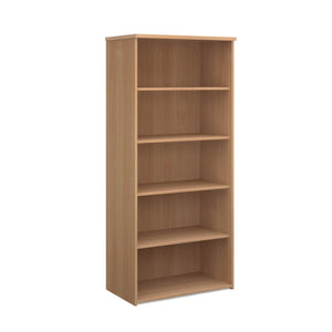 Universal bookcase with shelves
