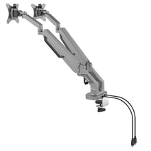 Load image into Gallery viewer, Triton gas lift double monitor arm