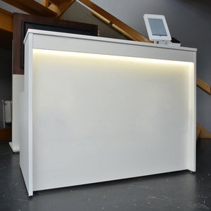 Welcome reception unit LED light strip