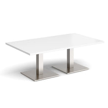 Load image into Gallery viewer, Brescia rectangular coffee table with square bases