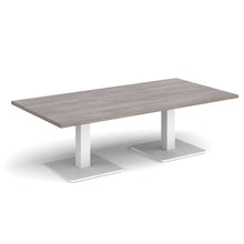 Load image into Gallery viewer, Brescia rectangular coffee table with square bases