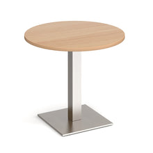 Load image into Gallery viewer, Brescia circular dining table with flat square base