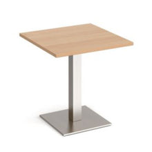Load image into Gallery viewer, Brescia square dining table with flat square base Tables