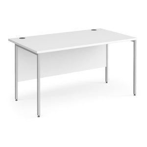 Contract 25 straight desk with H-Frame leg