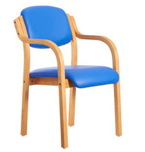 Load image into Gallery viewer, Dart wooden frame stackable chair