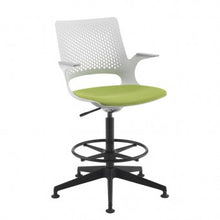Load image into Gallery viewer, Solus designer draughtsmans chair with upholstered seat Seating