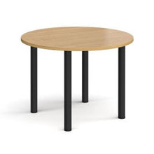 Load image into Gallery viewer, Circular radial leg meeting table Tables