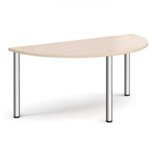 Semi circular radial leg meeting table Tables