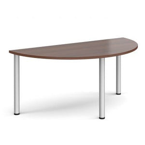 Semi circular radial leg meeting table Tables