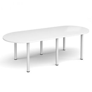 Radial end meeting table with 6 radial legs Tables