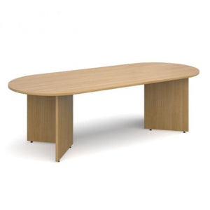 Arrow head leg radial end boardroom table Tables