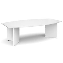Load image into Gallery viewer, Arrow head leg radial boardroom table Tables