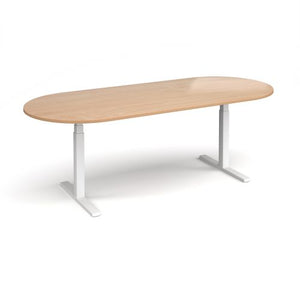 Elev8 Touch radial end boardroom table Tables