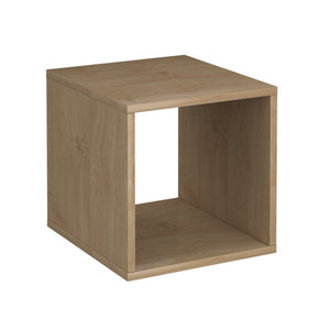 Flux modular storage single wooden cubby unit