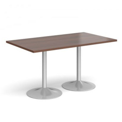 Genoa rectangular dining table with trumpet base Tables