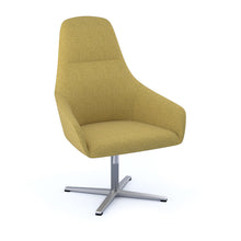 Load image into Gallery viewer, Juna fully upholstered high back lounge chair with auto return
