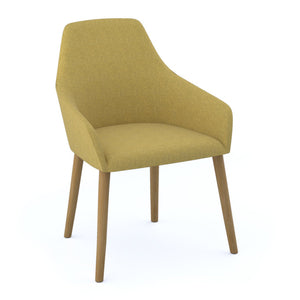 Juna fully upholstered medium back lounge chair