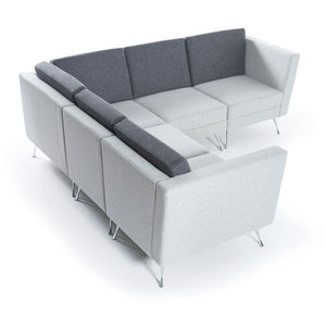 Lyric modular soft seating unit with left arm