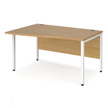 Load image into Gallery viewer, Maestro 25 left hand wave desk with bench leg frame