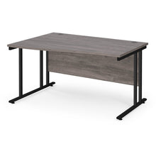Load image into Gallery viewer, Maestro 25 left hand wave desk with cantilever leg frame