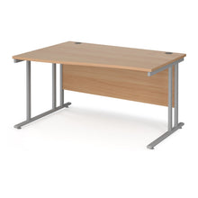 Load image into Gallery viewer, Maestro 25 left hand wave desk with cantilever leg frame