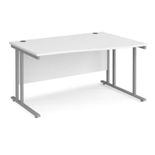 Load image into Gallery viewer, Maestro 25 right hand wave desk with cantilever leg frame