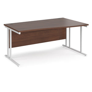 Maestro 25 right hand wave desk with cantilever leg frame