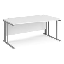 Load image into Gallery viewer, Maestro 25 right hand wave desk with cable managed leg frame