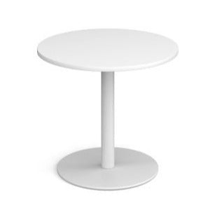 Monza circular dining table with flat round base Tables