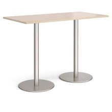 Load image into Gallery viewer, Monza rectangular poseur table with round bases Tables