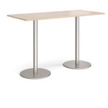 Load image into Gallery viewer, Monza rectangular poseur table with round bases Tables