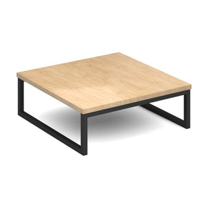 Nera square coffee table 700mm x 700mm with black frame