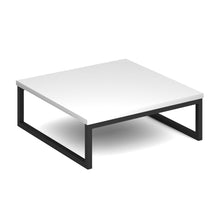 Load image into Gallery viewer, Nera square coffee table 700mm x 700mm with black frame