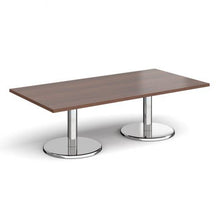 Load image into Gallery viewer, Pisa rectangular coffee table with round bases Tables