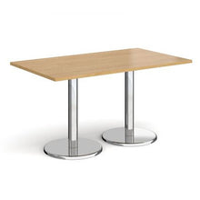 Load image into Gallery viewer, Pisa rectangular dining table with round bases Tables