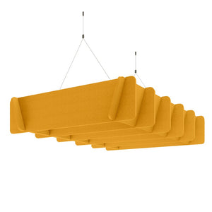 Piano Scales acoustic suspended ceiling - Lattice