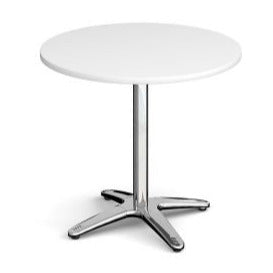 Roma circular dining table with 4 leg base Tables