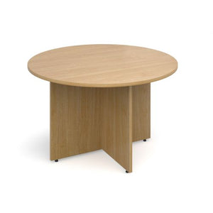 Arrow head leg circular meeting table Tables