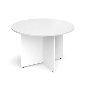Arrow head leg circular meeting table Tables