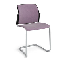 Load image into Gallery viewer, Santana cantilever chair with fabric seat and back - No Arms