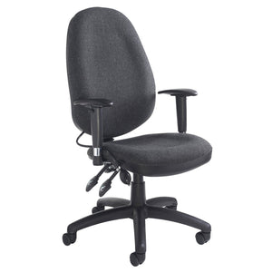 Sofia adjustable lumbar operators chair